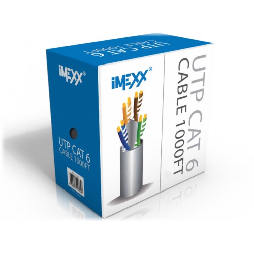 UTP CAT6 1000Ft. Cable Box (Imexx)
