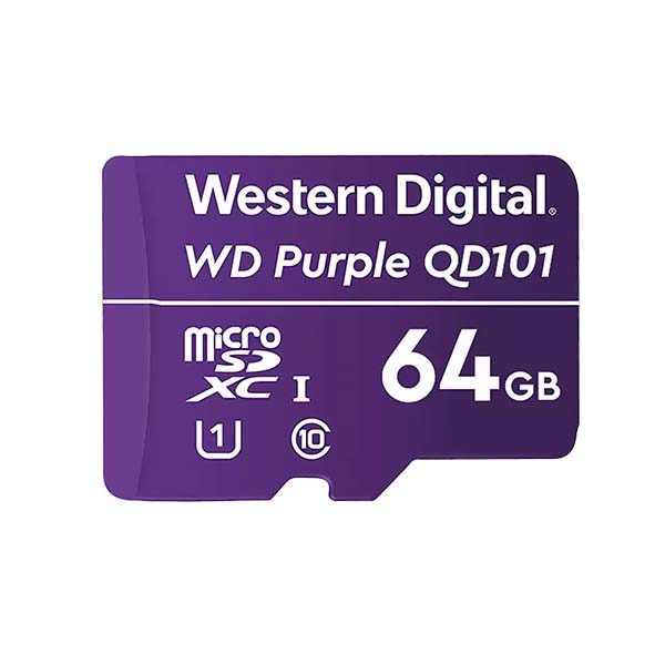 64GB WD Purple SC QD101 Ultra Endurance MicroSD Card