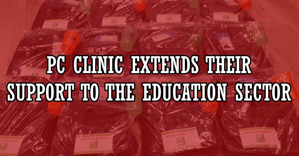 PC Clinic Extends Their Support to the Education Sector