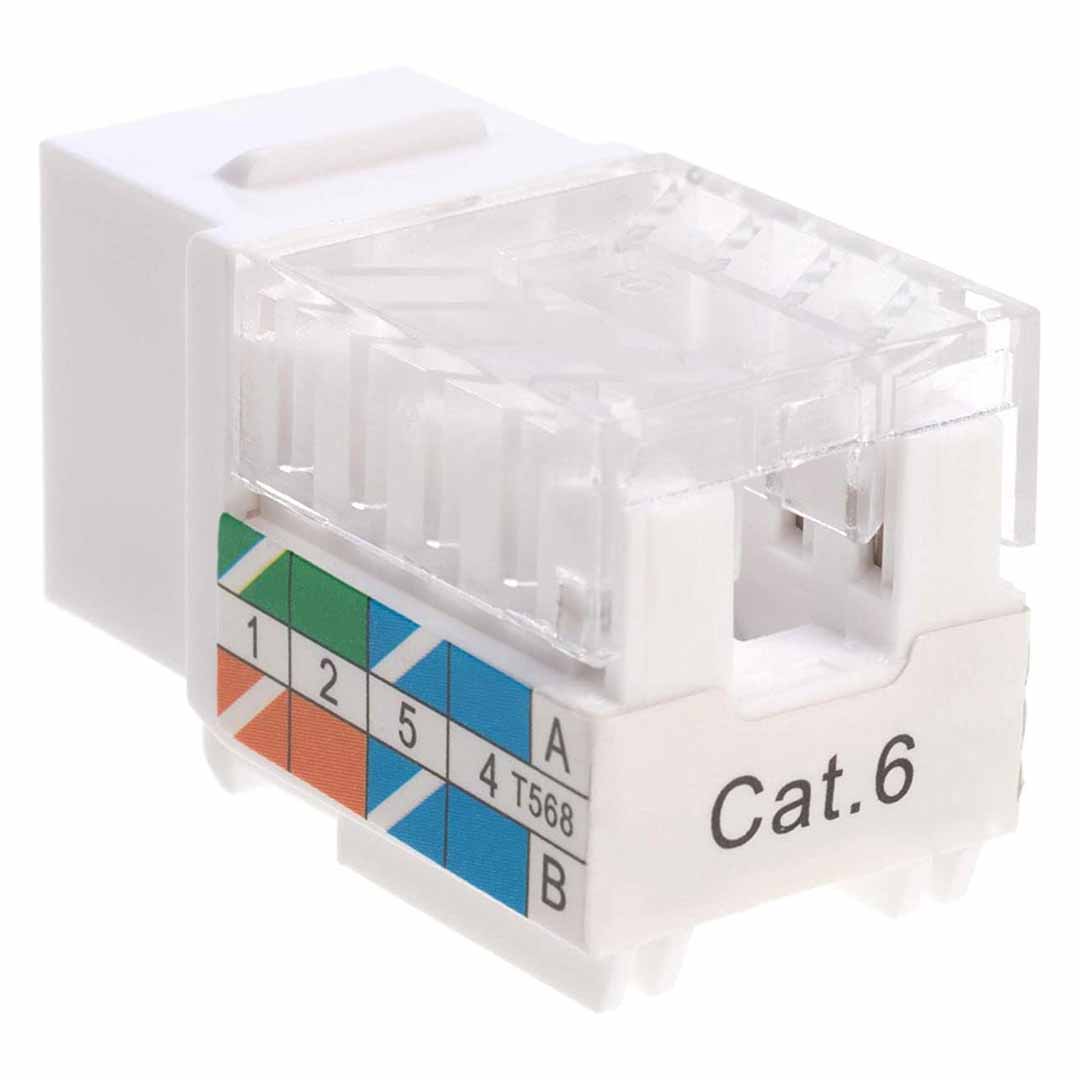 SatMaximum Cat6 Keystone Jack RJ45 - PC Clinic Ltd