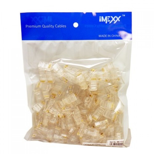 RJ-45 CAT6 Modular Plug, Bag (Imexx)