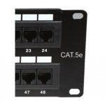 Nexxt Rack Mount Patch Panel Cat5E 24 Ports