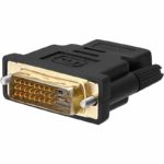 DVI-D Male to HDMI Female Converter (Bi-Directional)