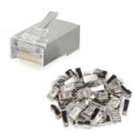 RJ-45 Shielded CAT6 Pass-Through Connectors (iwillink)